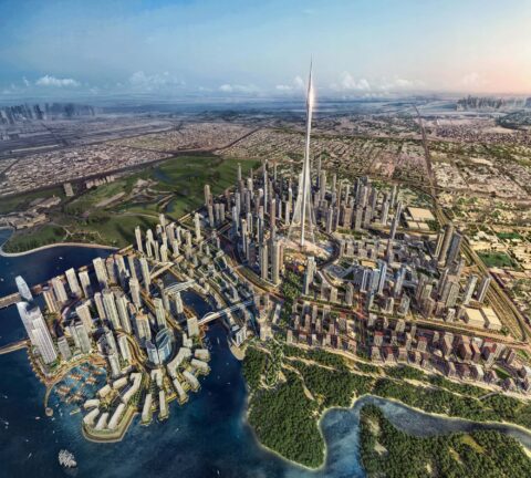 Dubai Creek Harbour (DCH) Master Plan, UAE - Vortex Fire